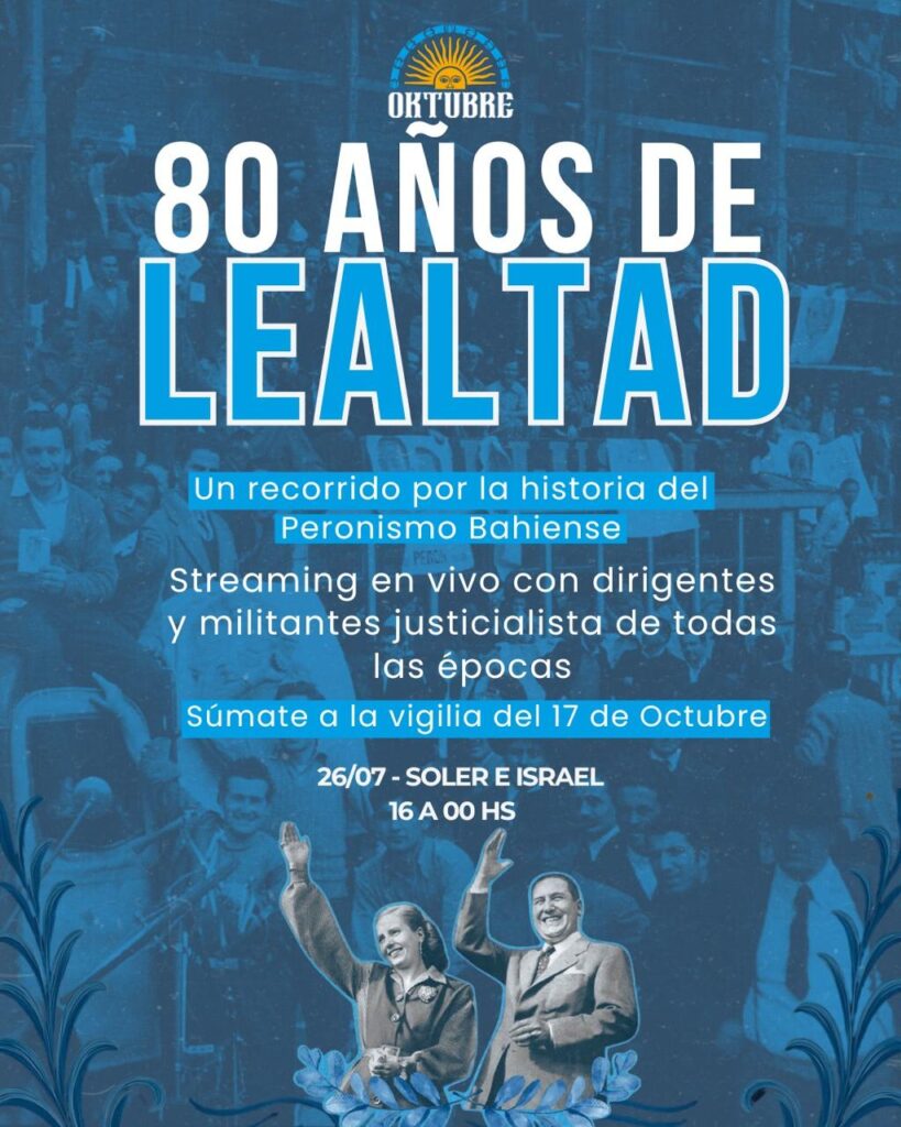 Día de la Lealtad 80 años