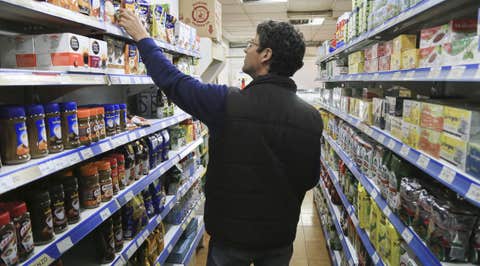 La inflación de enero fue de 2,9% y acumuló 32,4% en los últimos doce meses